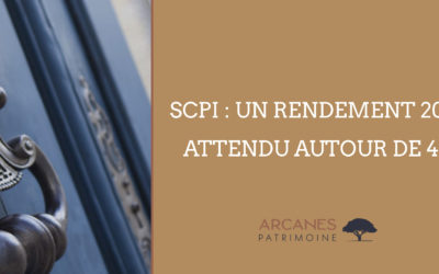 SCPI, un rendement 2020 attendu autour de 4%